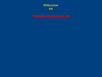 familie-holschuh.de Webseite Vorschau