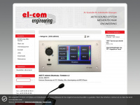 el-com.eu Webseite Vorschau