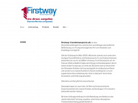 firstway-transporte.de Webseite Vorschau