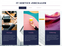 familie-jerusalem.de Webseite Vorschau