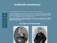 familie-kampffmeyer.de Webseite Vorschau
