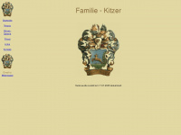familie-kitzer.de Webseite Vorschau
