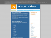 funsportvideos.blogspot.com Webseite Vorschau
