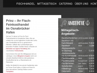 fisch-prinz.de Webseite Vorschau