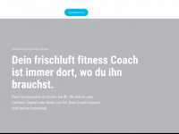 frischluft-fitness.com Webseite Vorschau