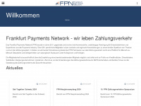 frankfurt-payments-network.de Webseite Vorschau