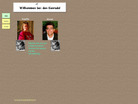 familie-konrad.de Webseite Vorschau