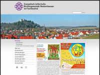 fischbachtal-evangelisch.de Webseite Vorschau
