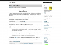 fdpwatch.wordpress.com Webseite Vorschau
