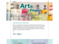 friseur-artis.de Webseite Vorschau