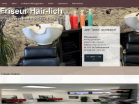 friseur-hair-lich.de Webseite Vorschau