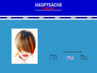 friseur-hauptsachehaar.de Webseite Vorschau