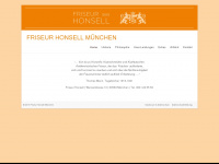 friseur-honsell.com Webseite Vorschau