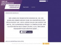 frankfurter-kinowoche.de Webseite Vorschau