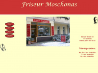friseur-moschonas.de Webseite Vorschau
