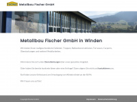 fischer-metallbau.com Webseite Vorschau