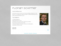 florian-schirmer.de Webseite Vorschau