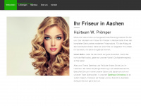 friseur-proemper-aachen.de Webseite Vorschau