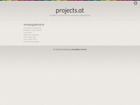 projects.at Webseite Vorschau
