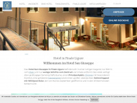 hotelsangiuseppe.com Webseite Vorschau
