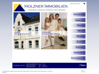 holzner-immobilien.de Webseite Vorschau
