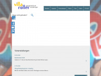 villa-roller.de Webseite Vorschau