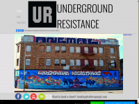 undergroundresistance.com Webseite Vorschau