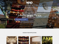 nexo-sa.com Webseite Vorschau