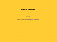 familie-reschke.de Webseite Vorschau