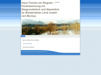 fischer-riegsee.com Webseite Vorschau