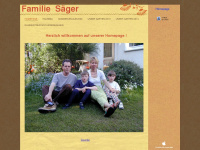 familie-saeger.de Webseite Vorschau