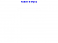 familie-schaub.de Webseite Vorschau