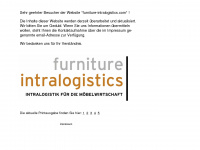 furniture-intralogistics.de Webseite Vorschau