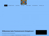 fischereiverein-koenigsbrunn.de Webseite Vorschau
