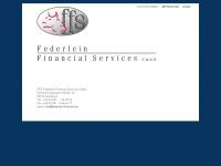 federlein-financial.de Webseite Vorschau