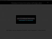 federnzentrale-shop.de Webseite Vorschau