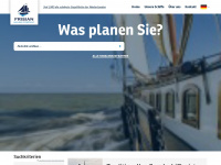 frisian-sailing.de Webseite Vorschau
