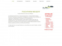 fischfarm-wegert.de Webseite Vorschau