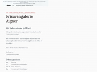 frisurengalerie-aigner.de Webseite Vorschau