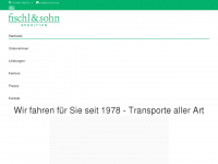fischl-sohn.de Webseite Vorschau