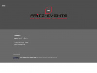fritz-events.de Webseite Vorschau