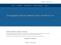 detektiv-rostock.de Webseite Vorschau