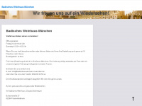 badisches-weinhaus-muenchen.de Webseite Vorschau