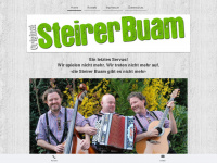 steirer-buam.de Webseite Vorschau