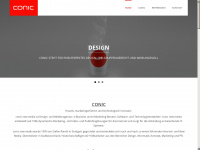 conic.de Webseite Vorschau