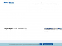 mega-optic.de Webseite Vorschau