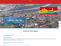 simbach.de Webseite Vorschau