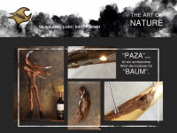 paza-skulpturen.de Webseite Vorschau
