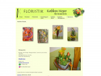 floristik-kmeyer.de Webseite Vorschau