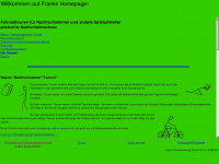 franks-page.de Webseite Vorschau